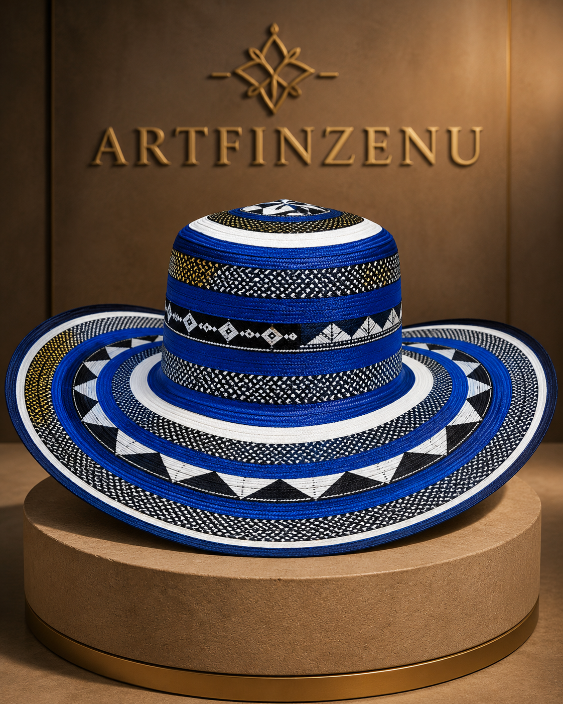 Vueltiao Azul Rey